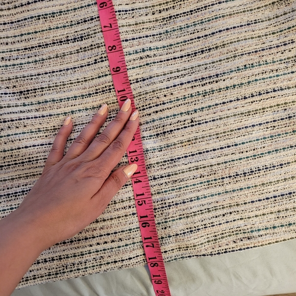 Woven work skirt with back zipper US 4 - Picture 4 of 5